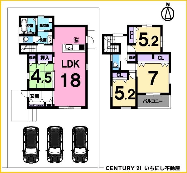 一宮市奥町字前沼の中古一戸建て