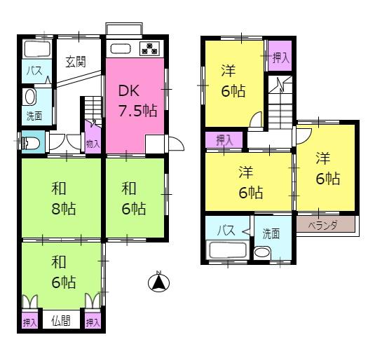 中古戸建・羽島郡岐南町徳田6丁目