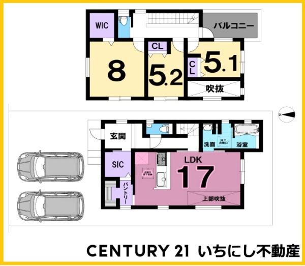 一宮市三条字郷内西　2号棟