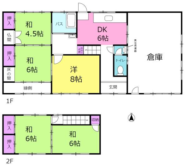 中古戸建・一宮市浅井町小日比野字郷前