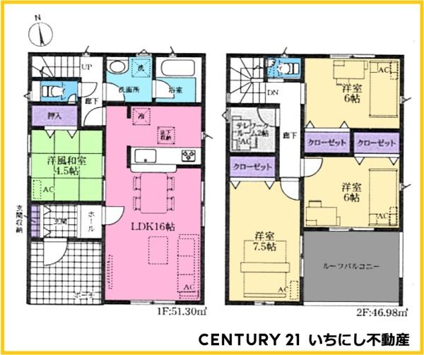 クワイエ一宮市北神明町第2　3号棟