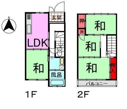 中古戸建・岐阜県岐阜市西改田松の木