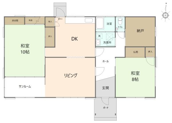 羽島市桑原町八神の中古一戸建て