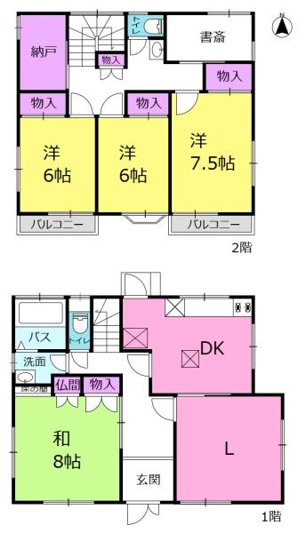 中古戸建・一宮市木曽川町里小牧字清水