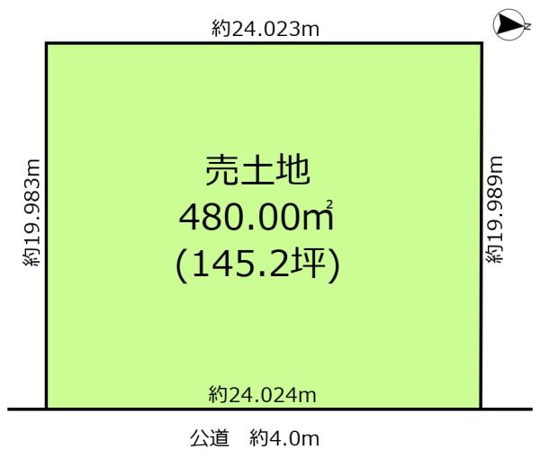 一宮市伝法寺３丁目の土地