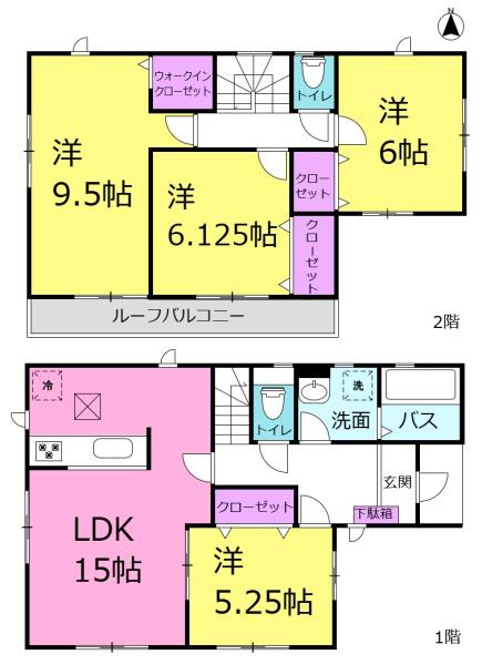 中古戸建・一宮市浅井町河田字桜の里
