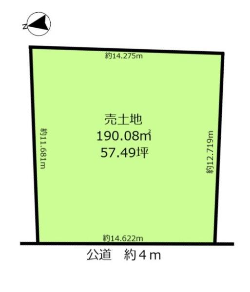 一宮市奥町字宮南の売土地