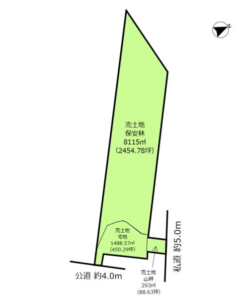 岐阜市岩田坂２丁目の土地
