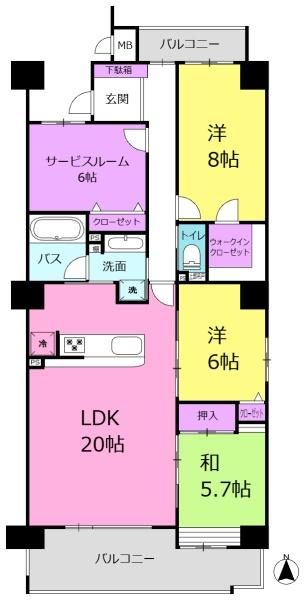 キャッスルハイツ一宮緑