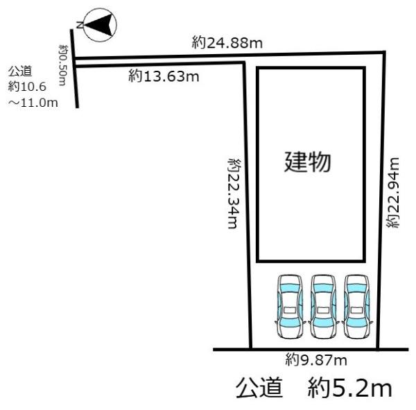 倉庫・事務所・一宮市木曽川町里小牧字宮東