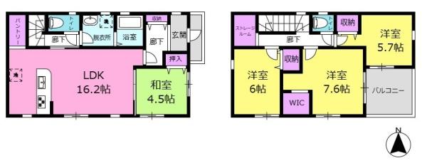 一宮市馬見塚字郷前の中古一戸建