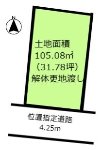 一宮市今伊勢町馬寄字福塚前の土地