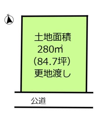 一宮市北方町北方字新屋敷浦の土地