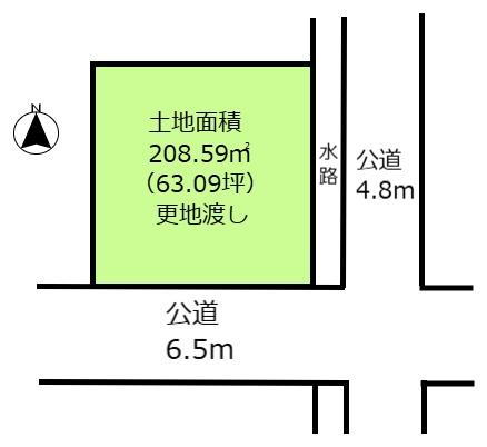 一宮市祐久字十間城の土地