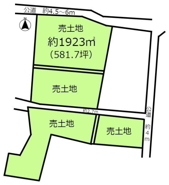 一宮市萩原町萩原字替土の土地