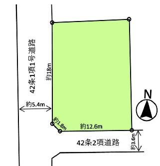 名古屋市守山区翠松園3丁目の売土地