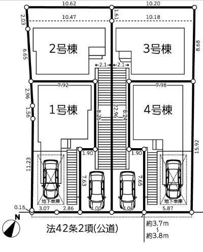 東永谷３丁目４期/全４棟４号棟