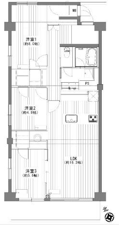 第３大船パークタウンＦ号棟