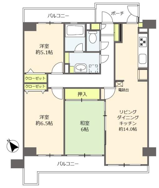 グリーンパーク戸塚ヒルズウエスト棟