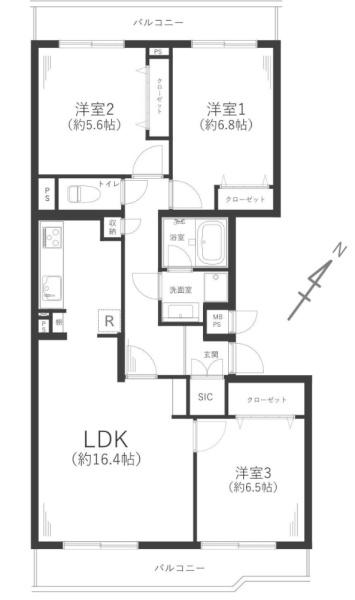 東戸塚緑の街４号棟