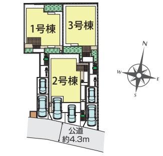 上菅田町全3棟/3号棟