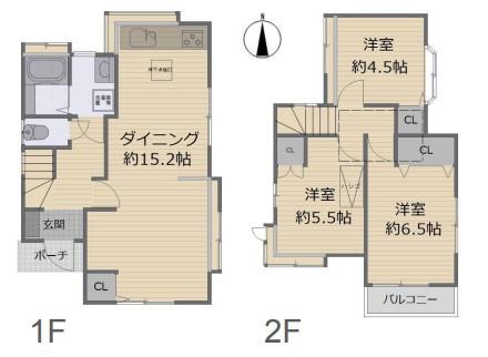 横浜市栄区元大橋１丁目の中古一戸建