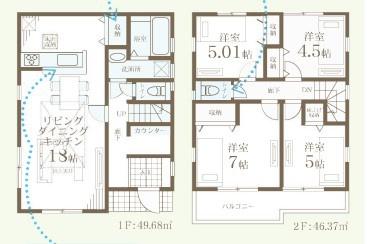 横浜市旭区万騎が原の新築一戸建