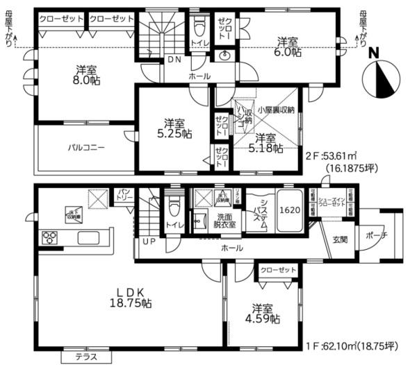 横浜市泉区和泉中央北２丁目の新築一戸建