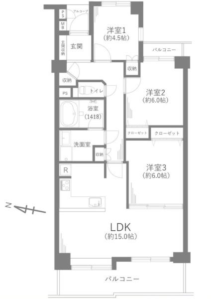 コスモ戸塚リベラヒルズＢ棟
