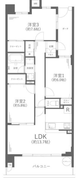 ナイスサンソレイユ横濱鶴ヶ峰