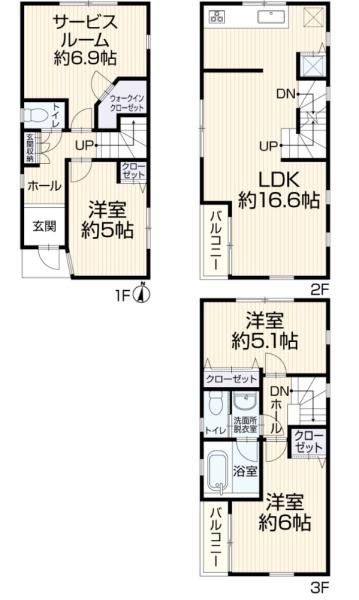 横浜市南区弘明寺町の中古一戸建