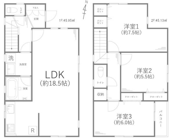 横浜市戸塚区戸塚町の中古一戸建