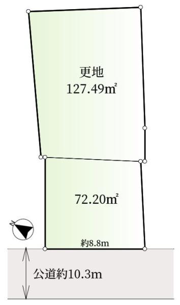 南下浦町松輪・建築条件なし土地