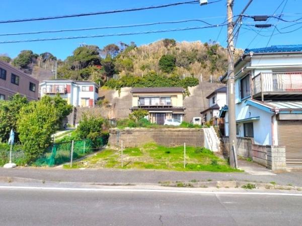 南下浦町松輪・建築条件なし土地