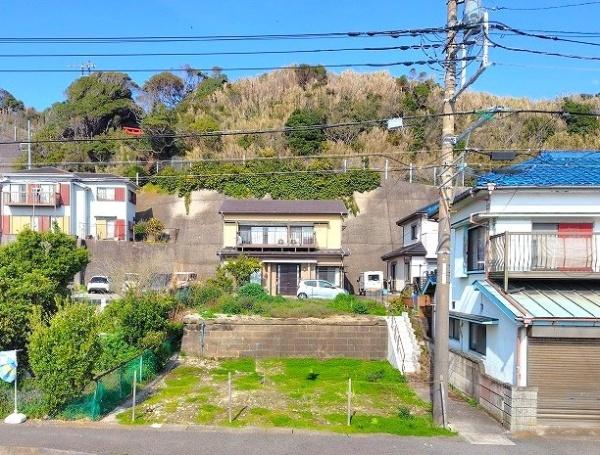 南下浦町松輪・建築条件なし土地
