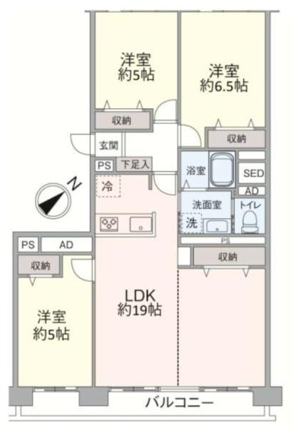 県ドリームハイツ18号棟