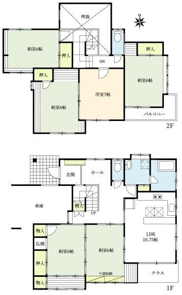 いわき市中央台飯野１丁目の中古一戸建て