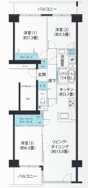 ニューシティ東戸塚パークヒルズK棟