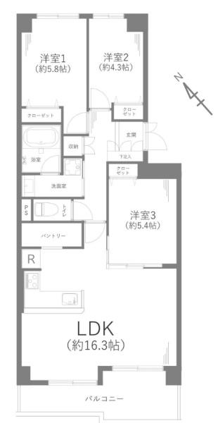 ヒルズ南戸塚プリメゾン１号棟