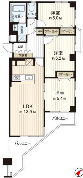 クレストコート東戸塚Ⅱ