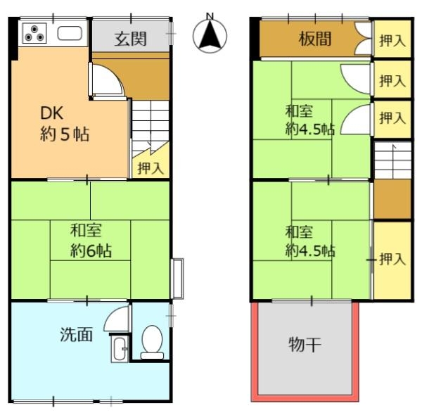 左京区吉田二本松町　中古テラスハウス