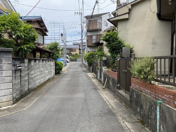 京都市右京区太秦棚森町の土地