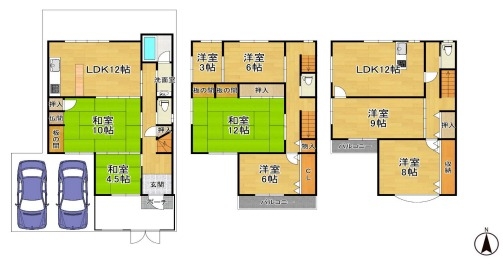 上京区中社町　中古戸建
