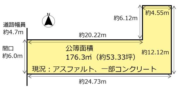 京都市中京区錦猪熊町の土地