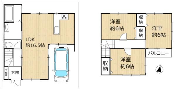 京都市北区鷹峯旧土居町の中古一戸建て