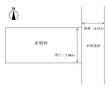 上京区柳風呂町　条件なし土地