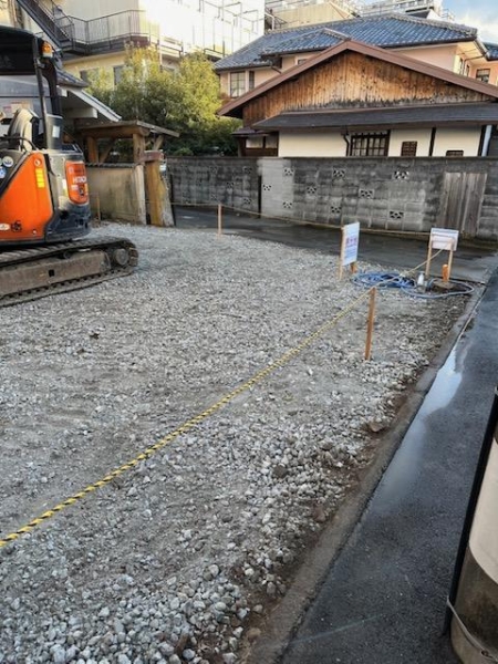 上京区一松町　条件なし土地