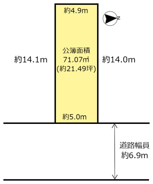 京都市中京区薬師町の土地