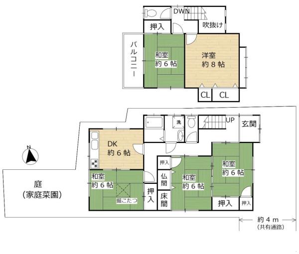 城陽市平川古宮の中古一戸建て