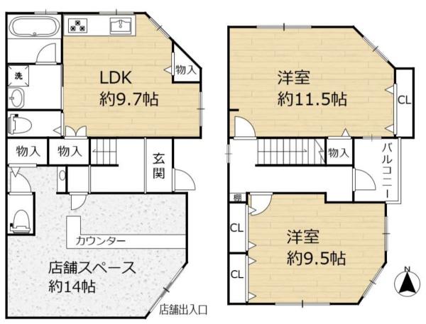 京都市上京区四番町の中古一戸建
